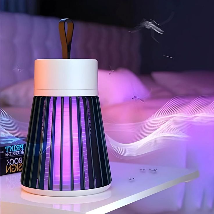 USB Rechargeable Electric Mosquito Killer Lamp – Portable UV Bug Zapper for Indoor & Outdoor Use